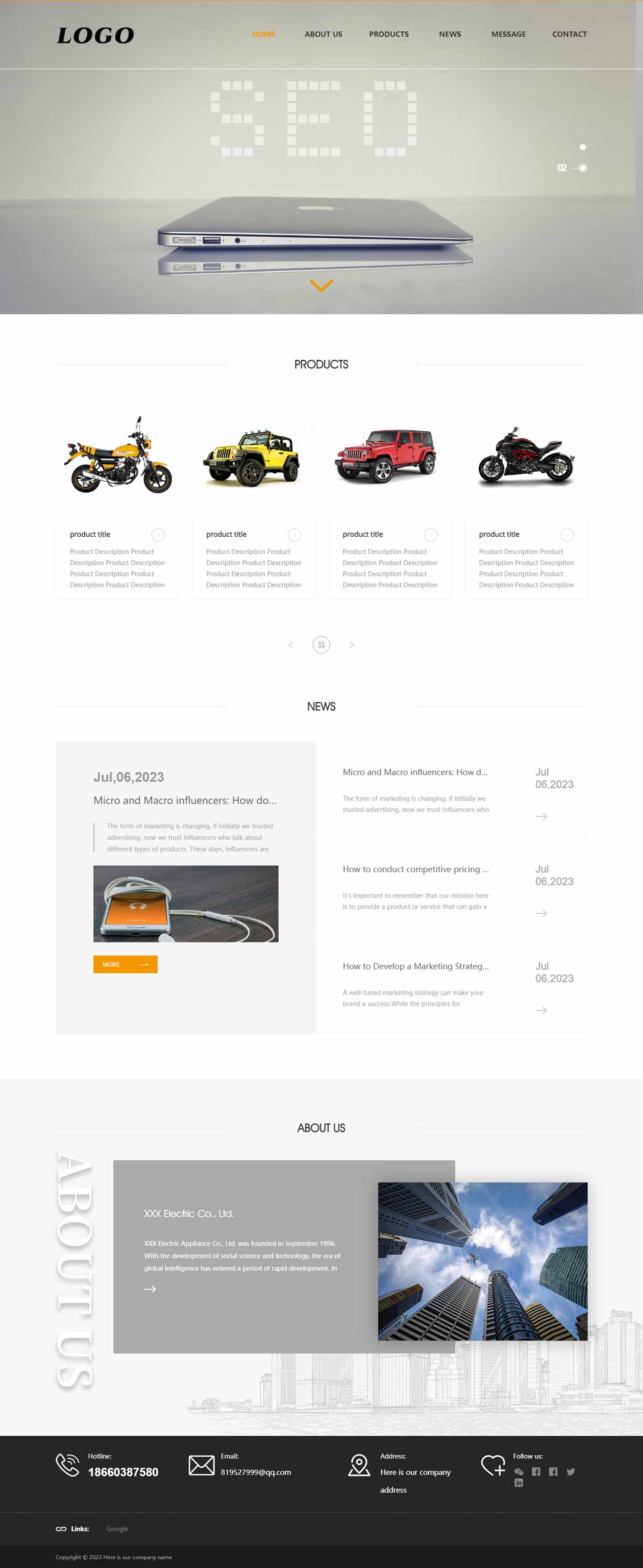 外貿(mào)網(wǎng)站165-響應(yīng)式