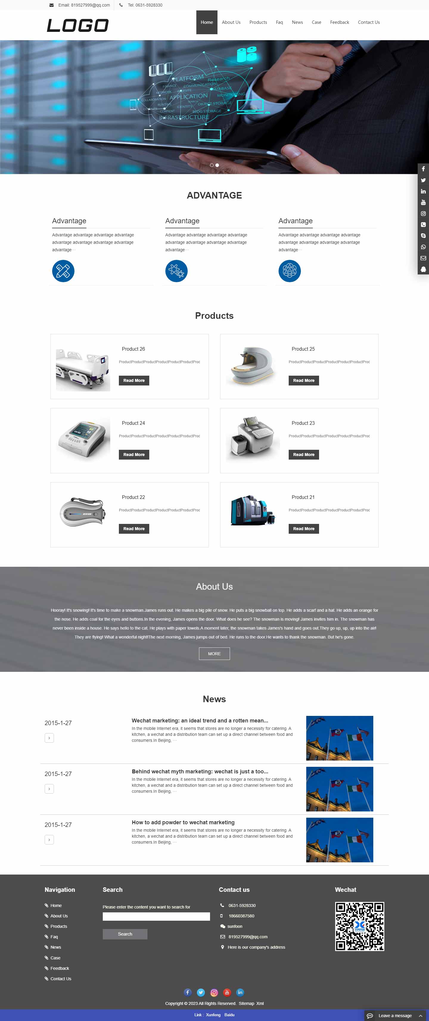 外貿(mào)網(wǎng)站166-響應(yīng)式