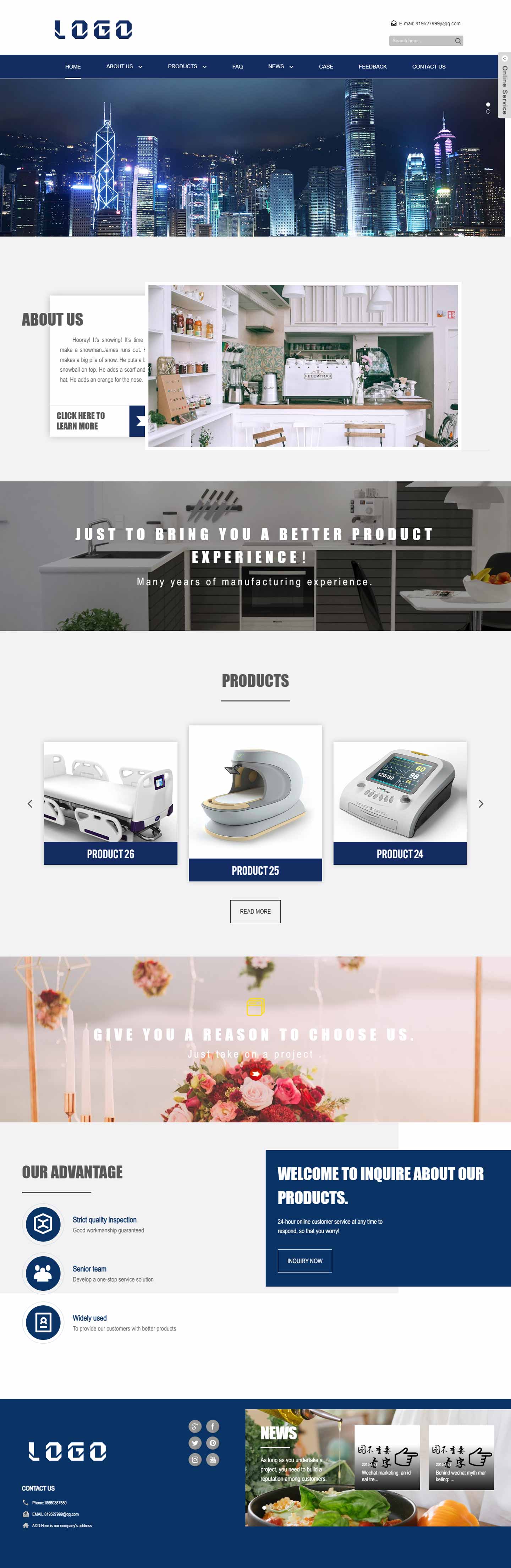 外貿(mào)網(wǎng)站170-響應(yīng)式